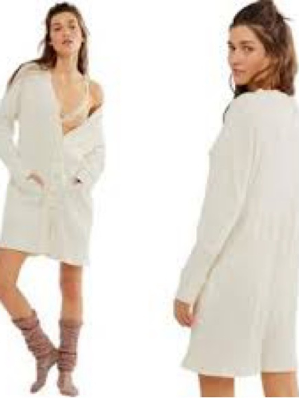 Free People Sweater Romper